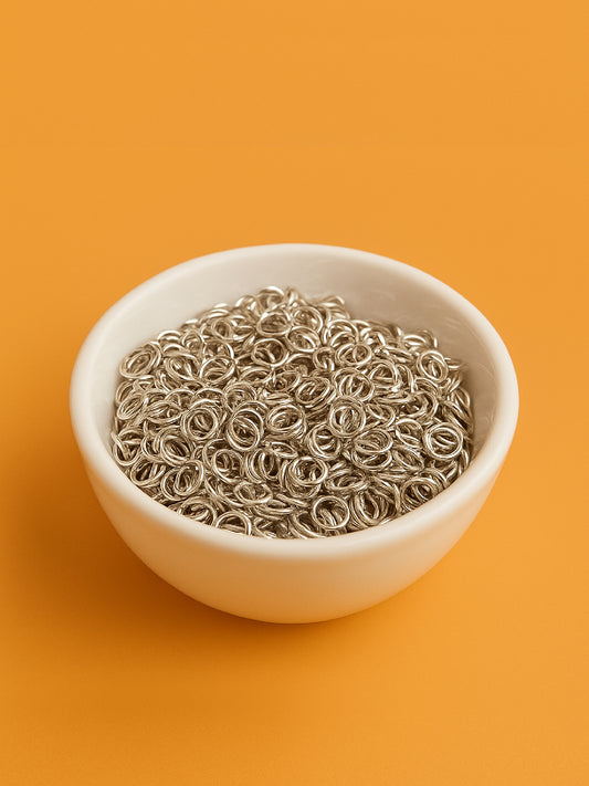 18k Gold Plated Jump Rings 4mm (100pcs)