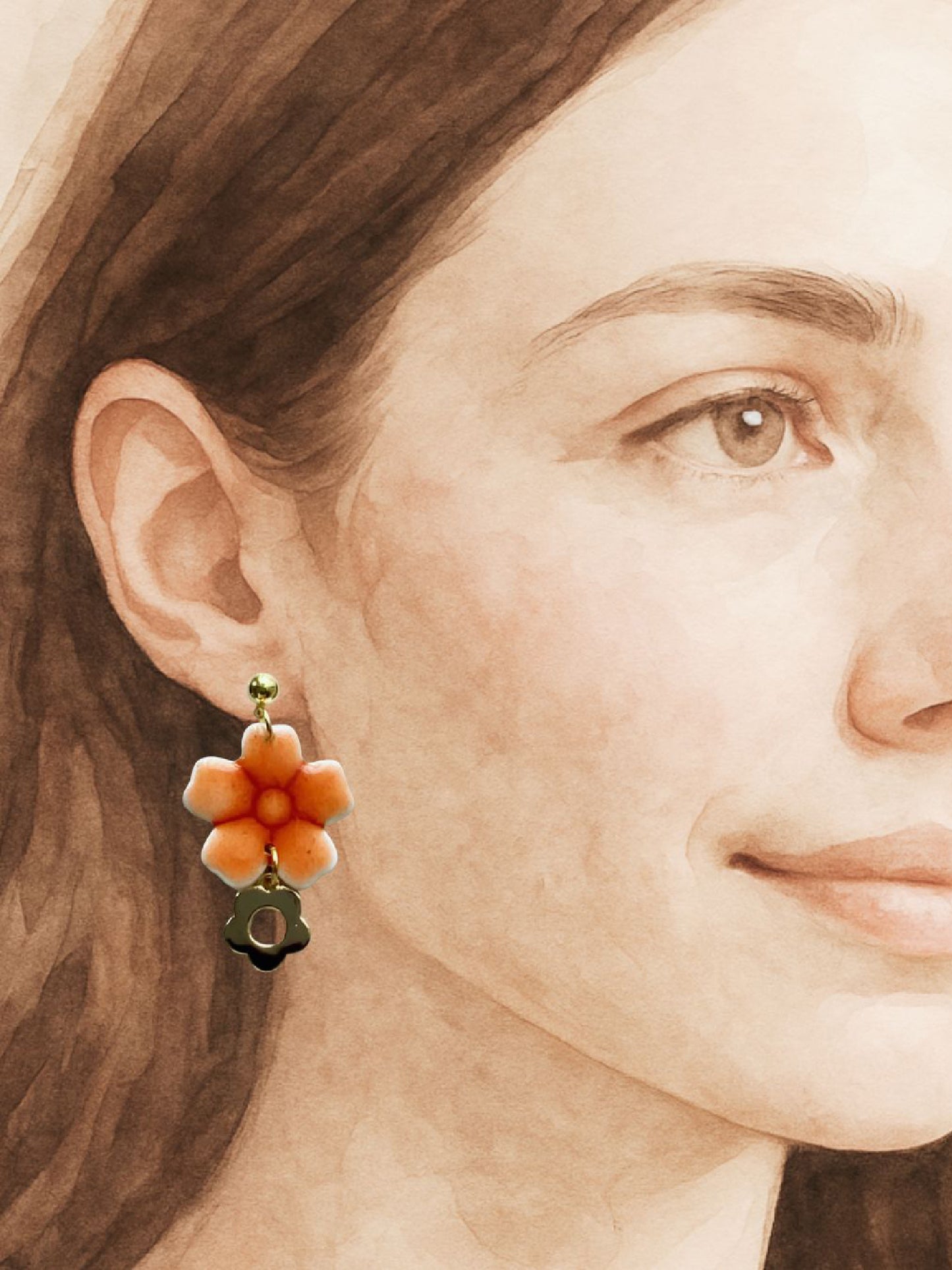 Daisy Drop Earrings