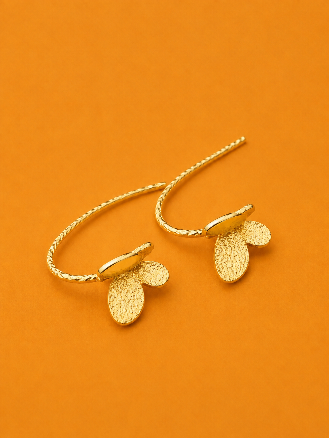Butterfly Hooks 18K Nickel Free Real Gold Plated Butterfly Earring Posts (10 pcs) pre-order