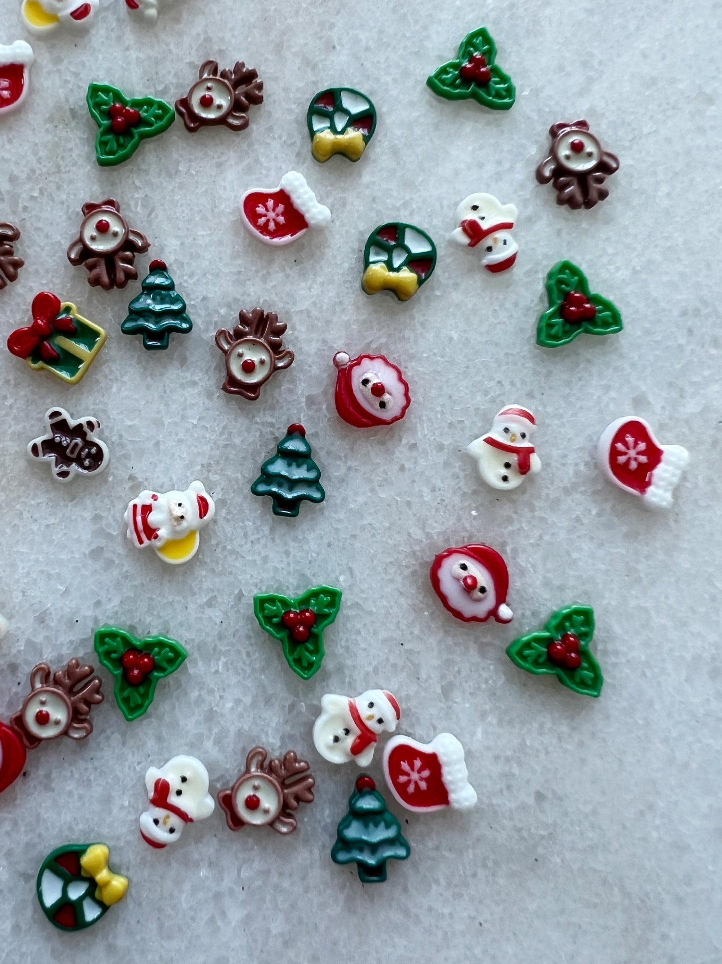 Christmas DIY Resin Decoration (48pcs)