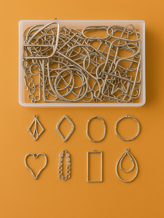 Geometric Pendants (32 pcs)