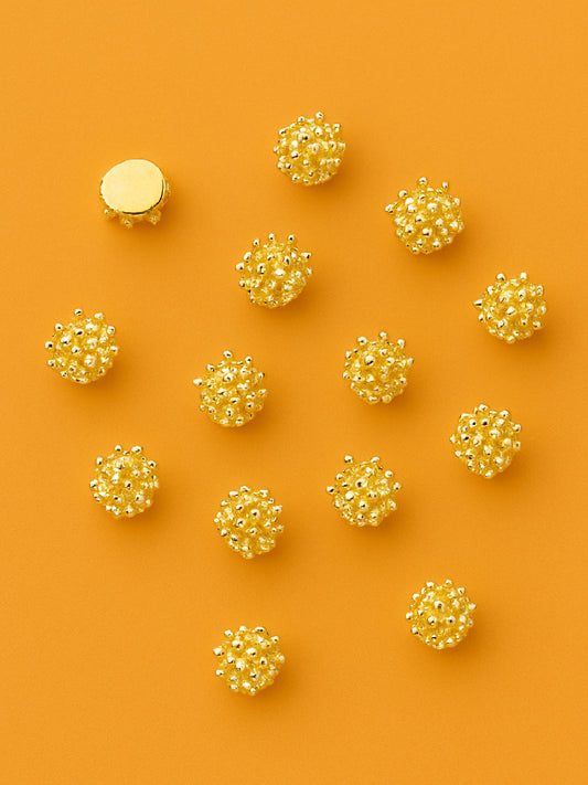 Alloy Earrings Findings 6mm (10pcs)