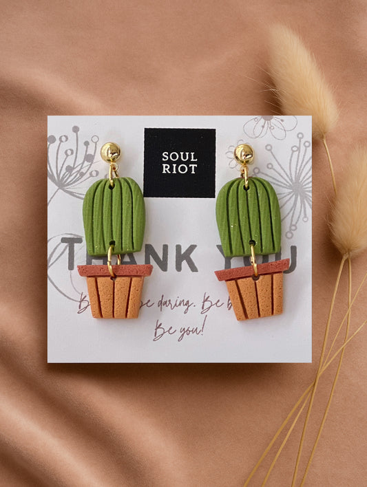 Cactus Earrings