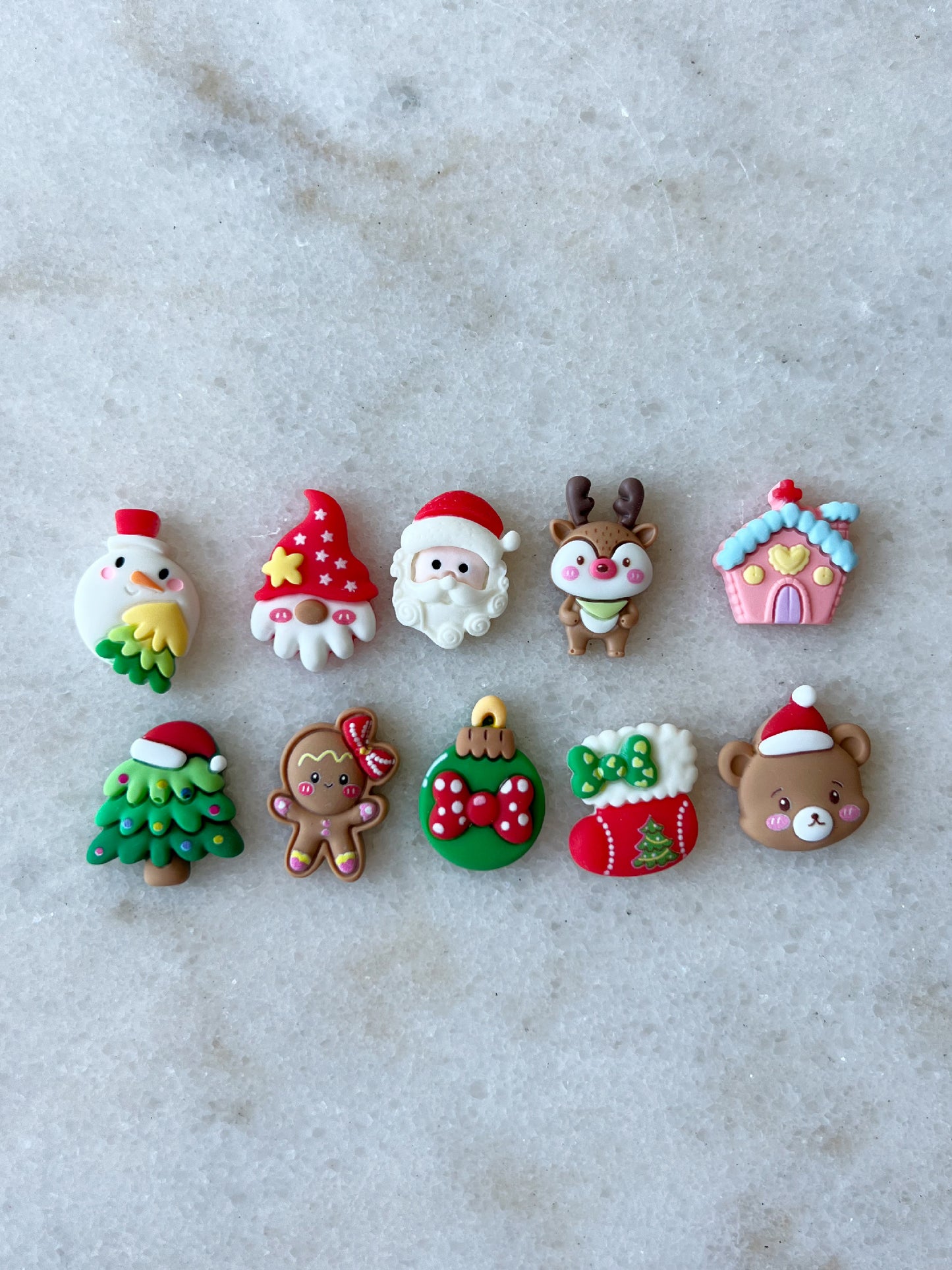 Christmas DIY Resin Decoration (10pcs)