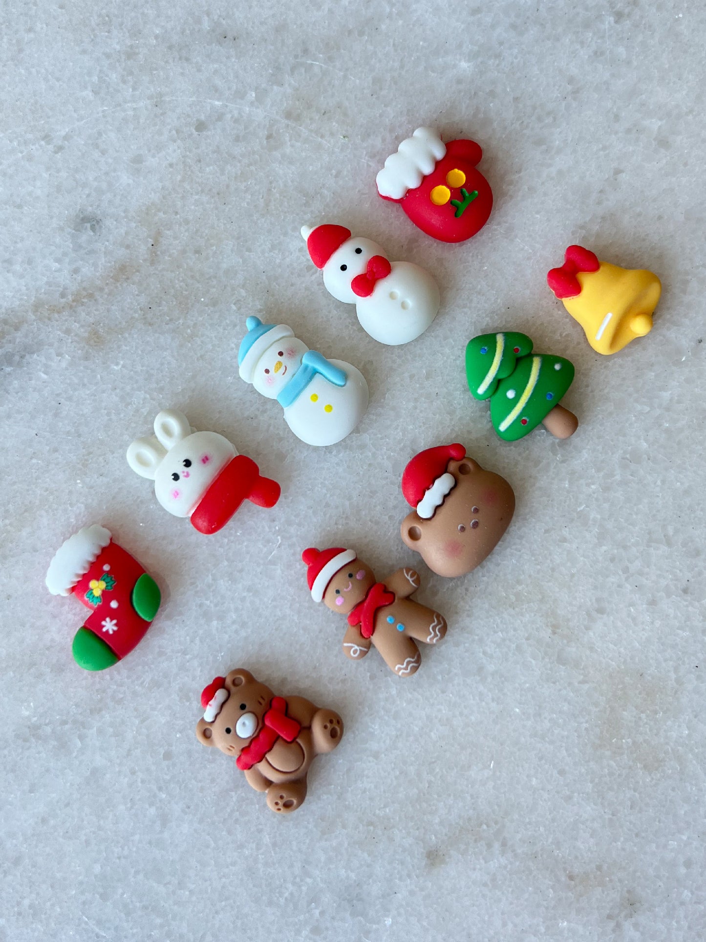 Christmas DIY Resin Decoration (10pcs)