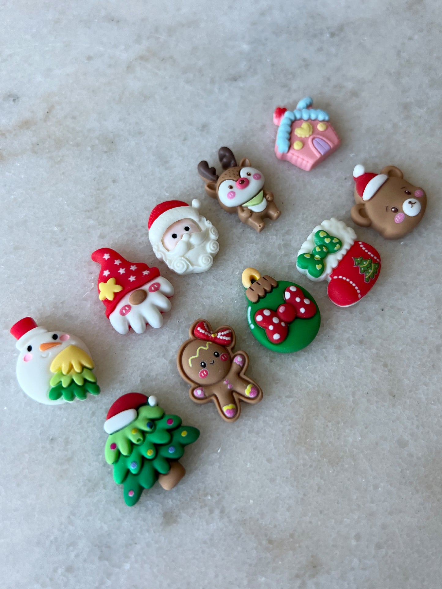 Christmas DIY Resin Decoration (10pcs)