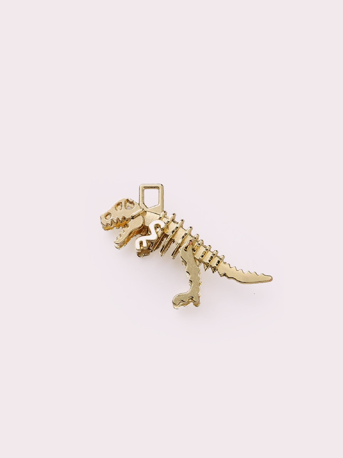 Dinosaur Charms (gold) (2pcs)