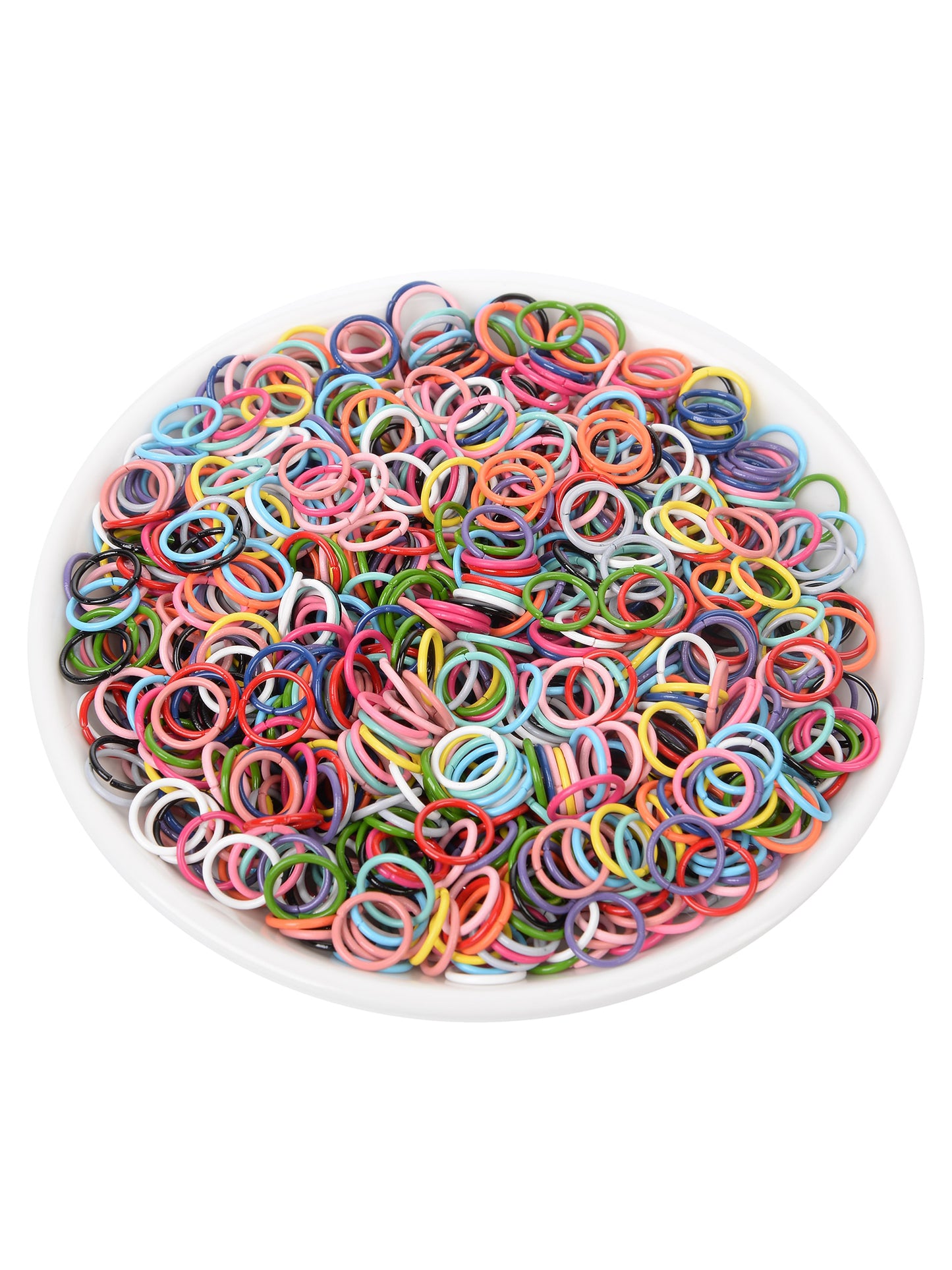 Colorful Jump Rings 10 mm (90pcs)