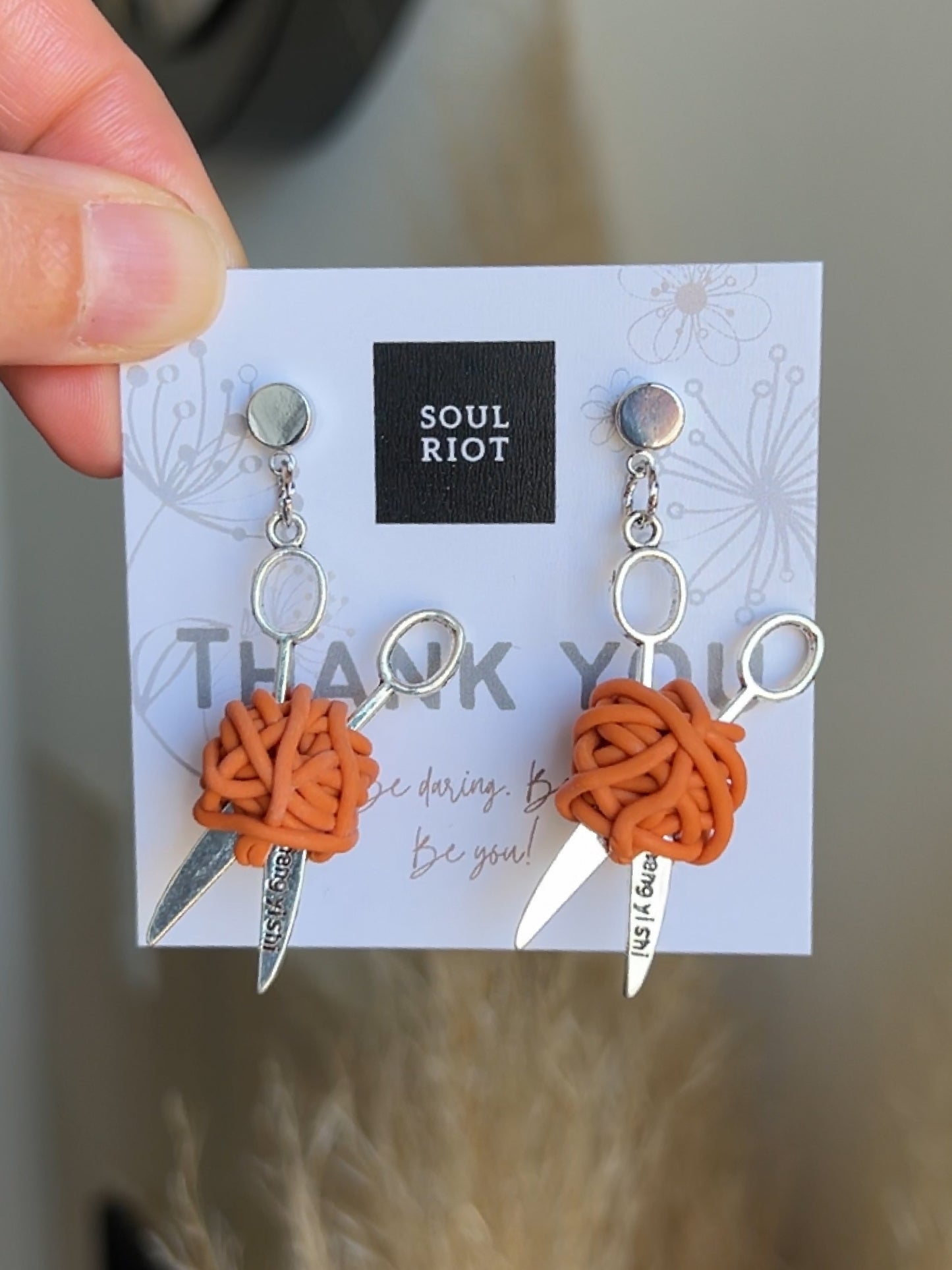 Yarn & Scissors Earrings