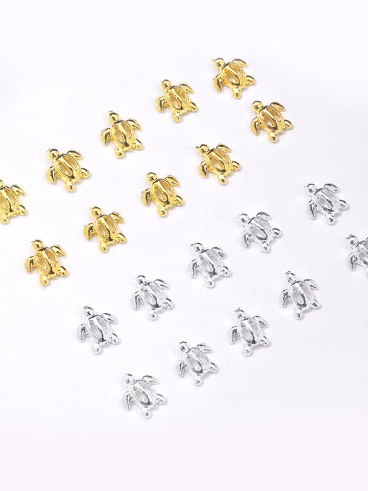 Small turtle (10pcs) (silver) (gold)