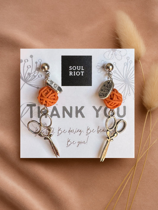 Yarn & ScissorsEarrings