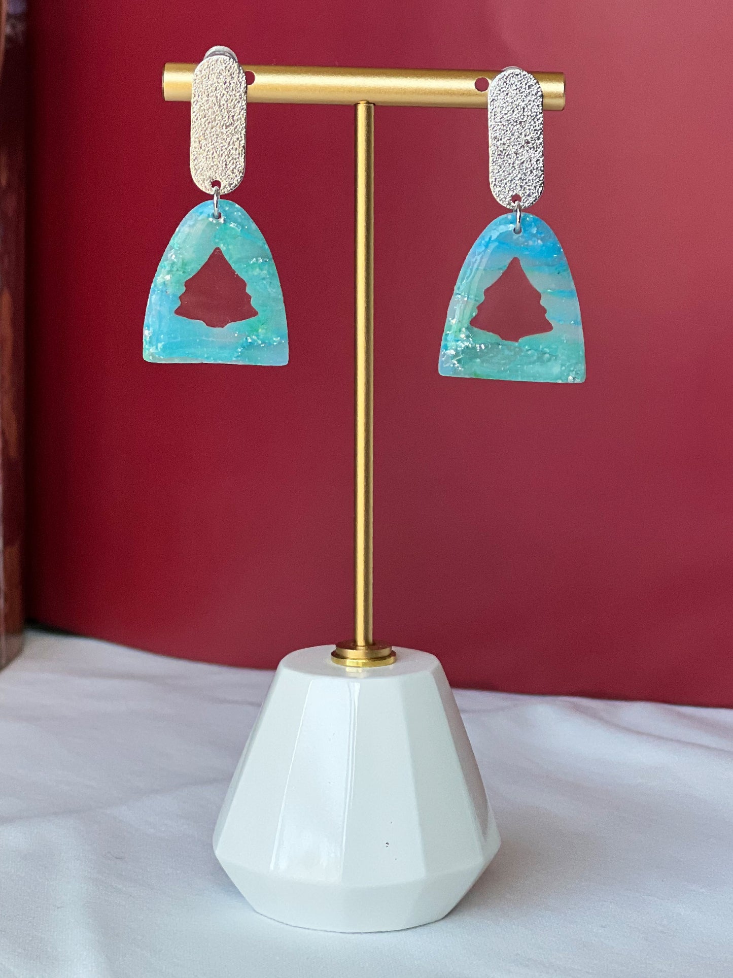 Christmas Tree Earrings