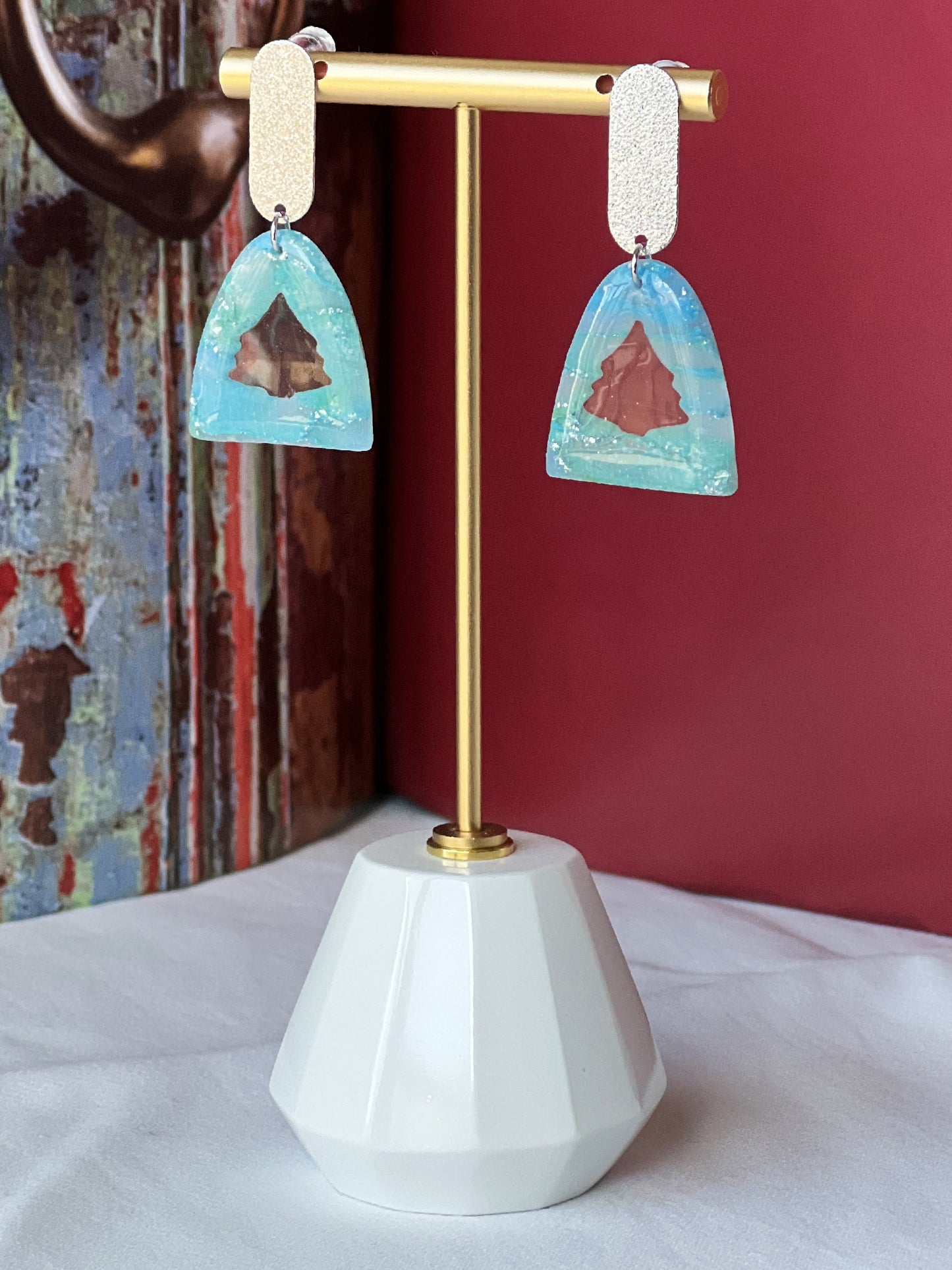 Christmas Tree Earrings