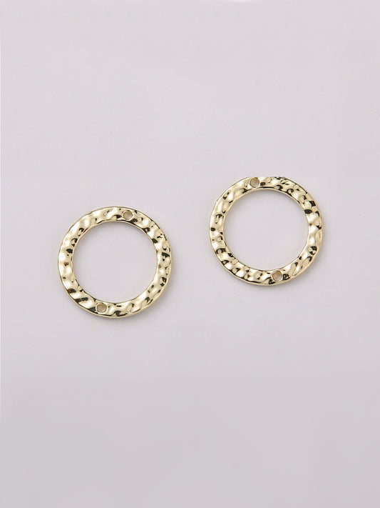 Alloy Round Circle Pendant 20mm (10pcs) Pre-order